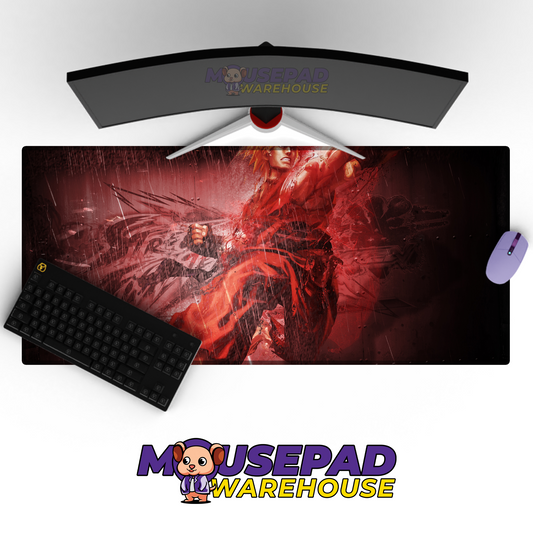 Street Fighter V25 Mousepad Mockup