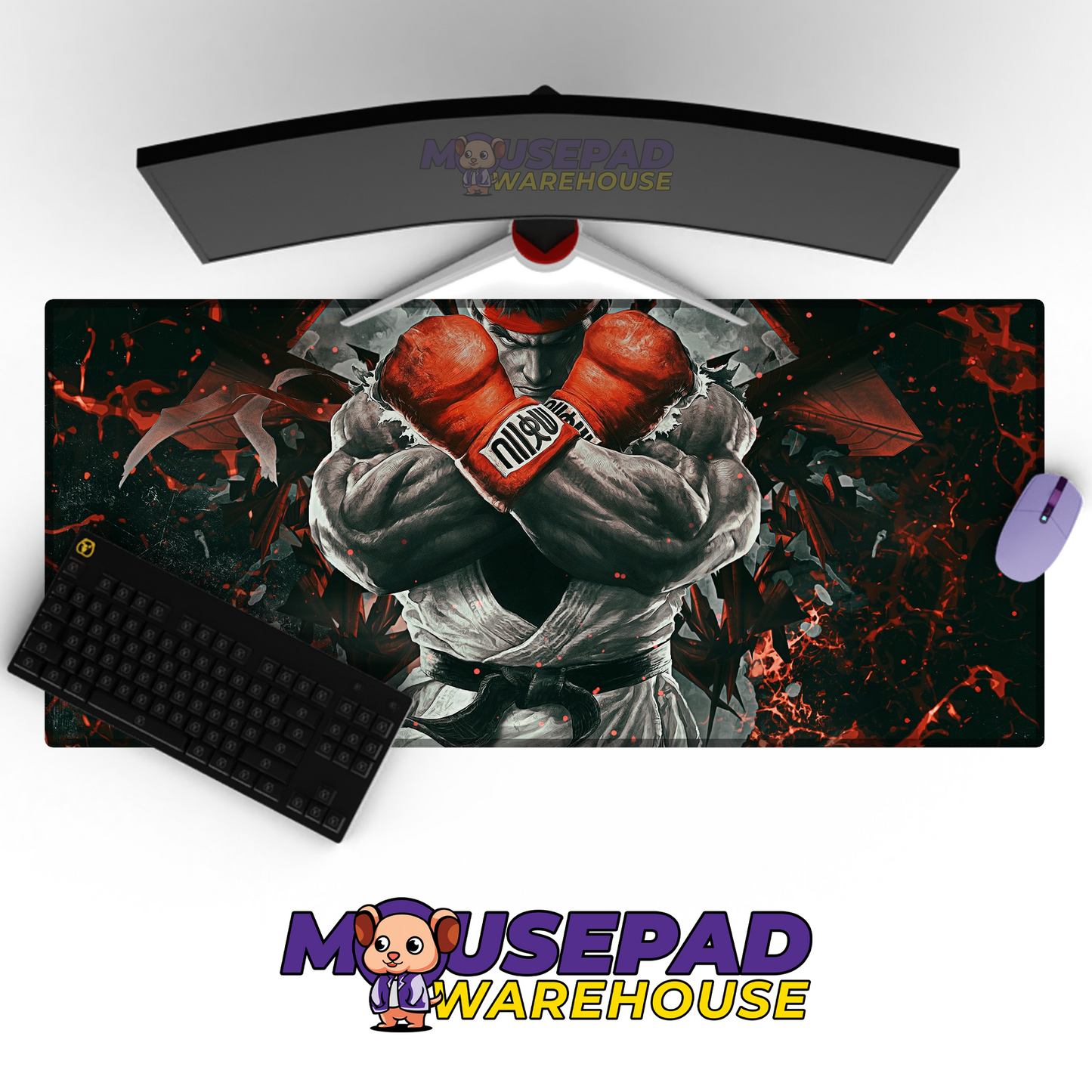 Street Fighter V27 Mousepad Mockup