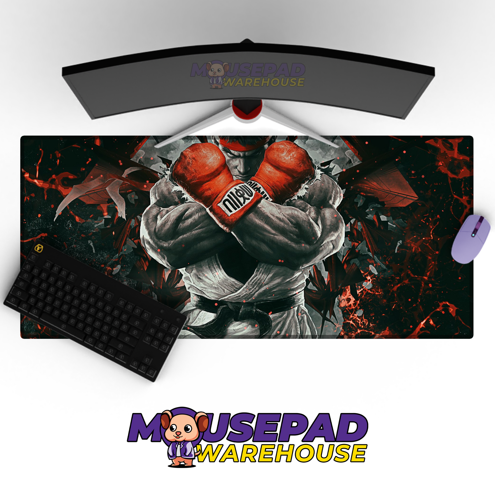 Street Fighter V27 Mousepad Mockup