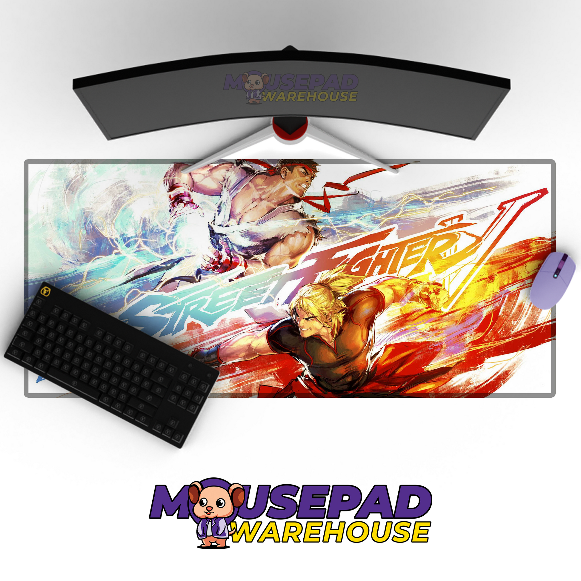 Street Fighter V29 Mousepad Mockup