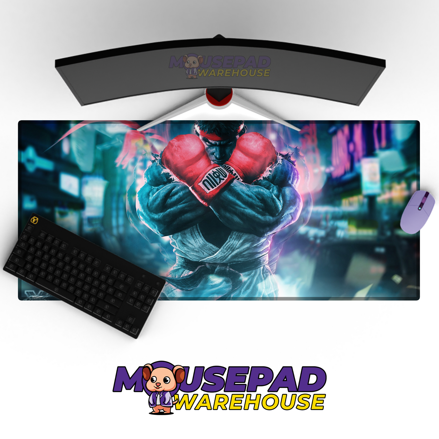 Street Fighter V33 Mousepad Mockup