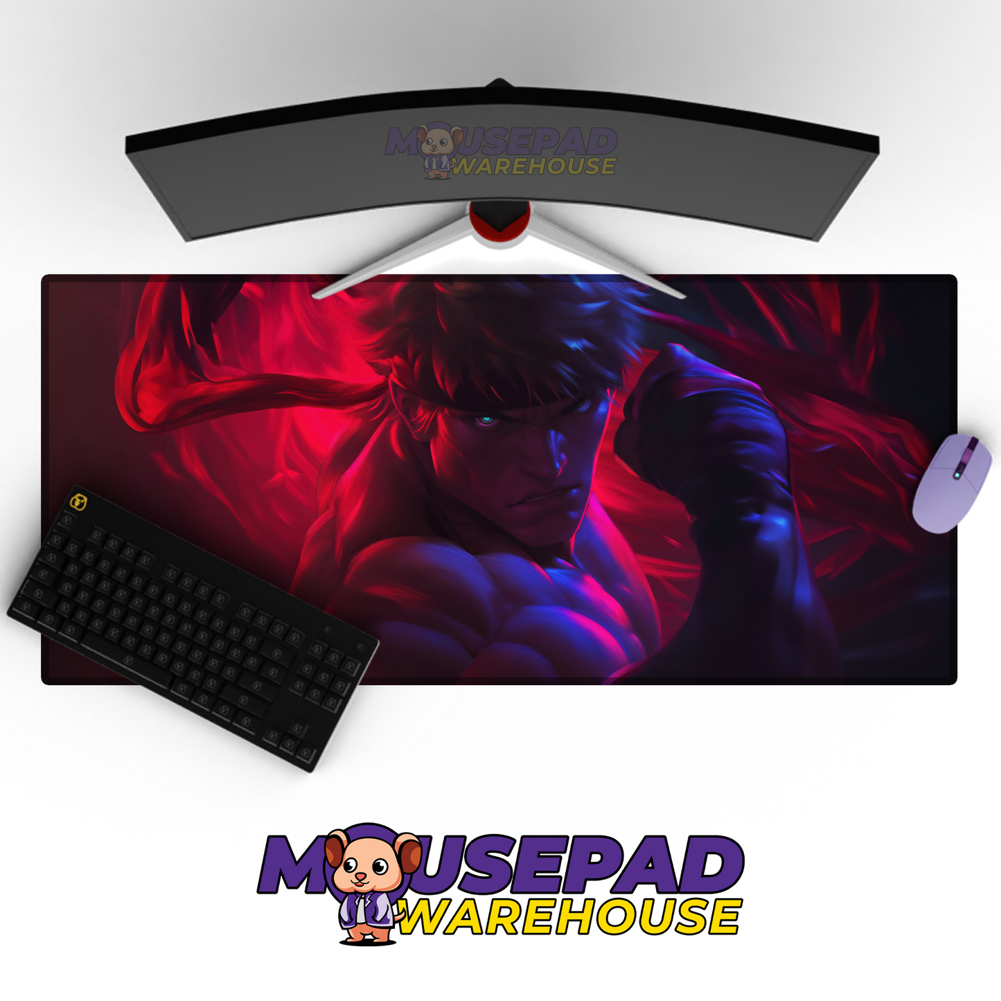 Street Fighter V38 Mousepad Mockup