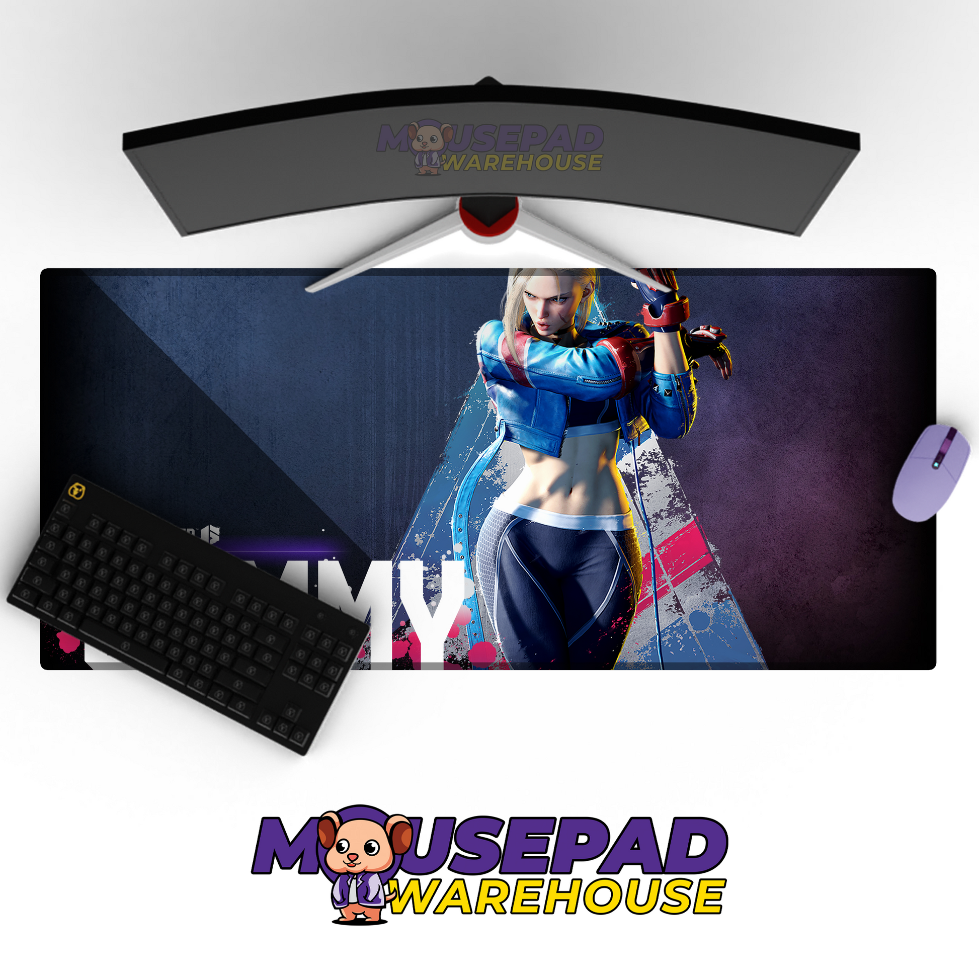 Street Fighter V39 Mousepad Mockup
