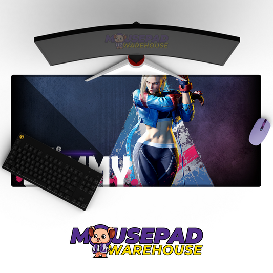 Street Fighter V39 Mousepad Mockup