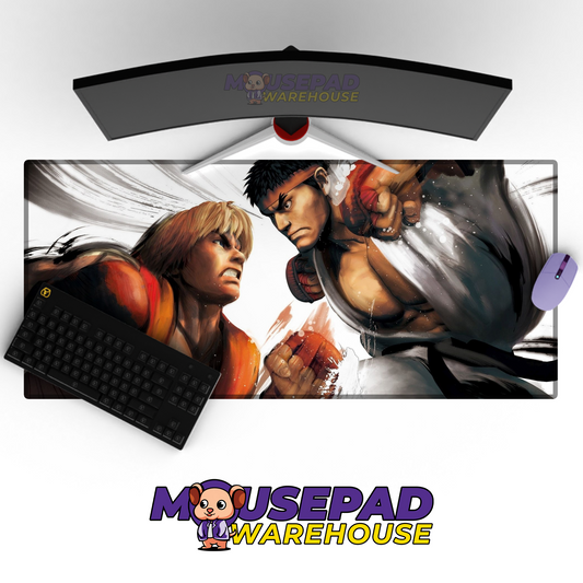 Street Fighter V40 Mousepad Mockup