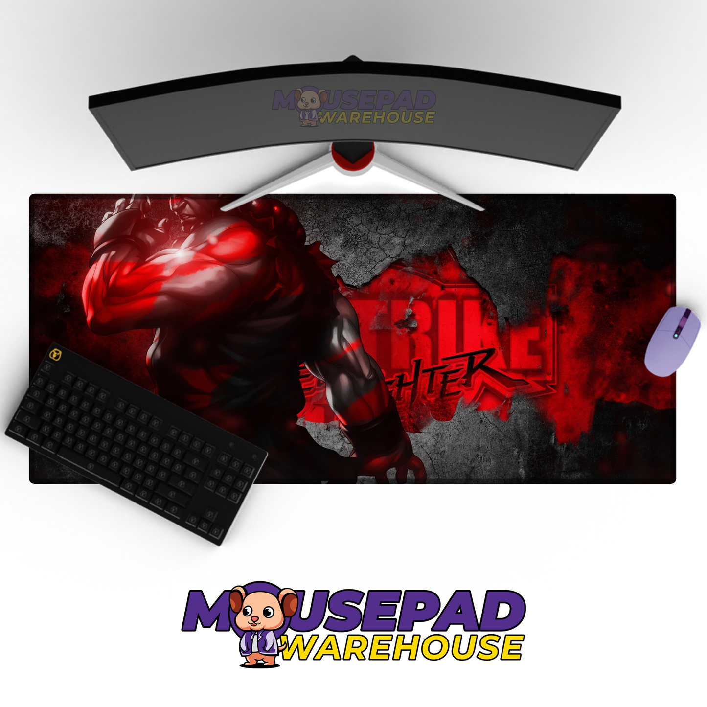 Street Fighter V41 Mousepad Mockup
