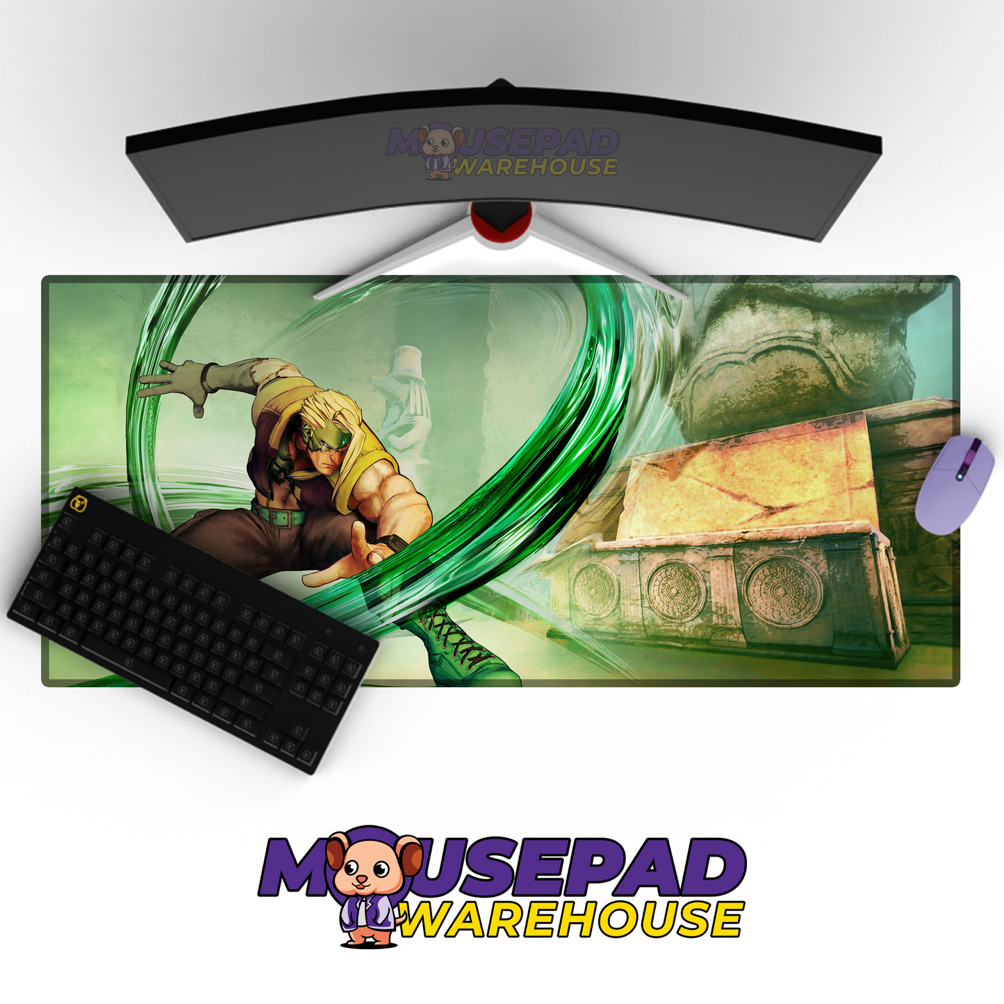 Street Fighter V5 Mousepad Mockup