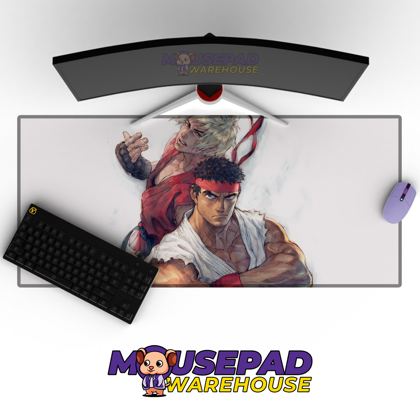 Street Fighter V6 Mousepad Mockup