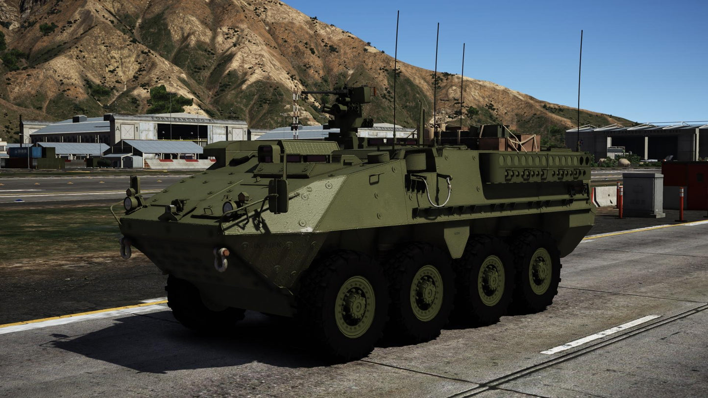 Stryker Armored Vehicle V10 Mousepad Deskmat