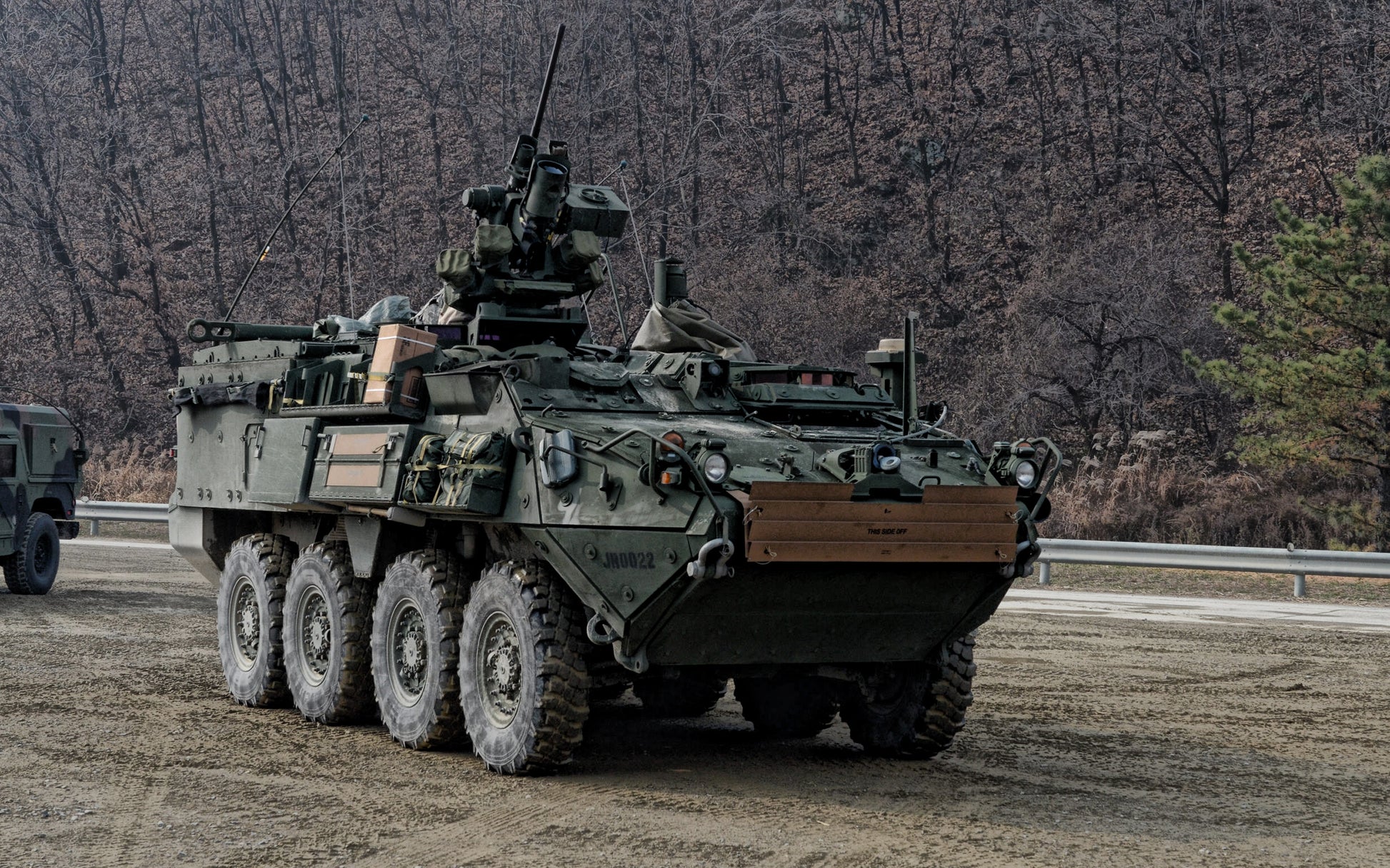 Stryker Armored Vehicle V3 Mousepad Deskmat