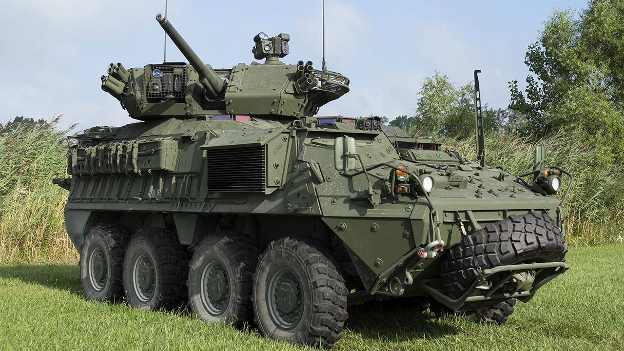Stryker Armored Vehicle V9 Mousepad Deskmat