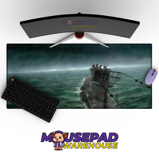 Submarine V13 Mousepad Deskmat Mockup