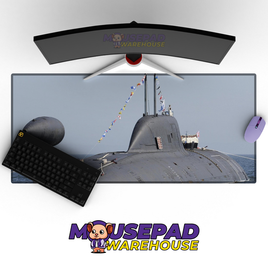 Submarine V16 Mousepad Deskmat Mockup