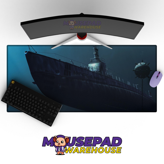 Submarine V1 Mousepad Deskmat Mockup