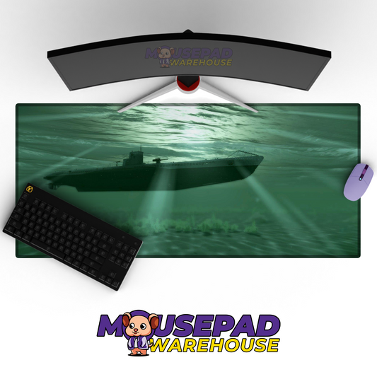 Submarine V26 Mousepad Deskmat Mockup