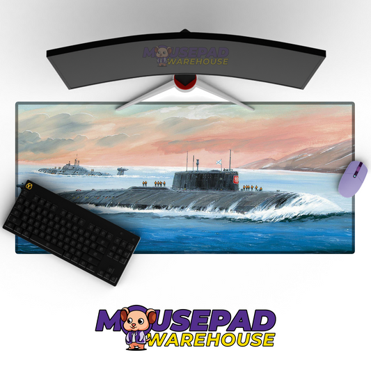 Submarine V30 Mousepad Deskmat Mockup