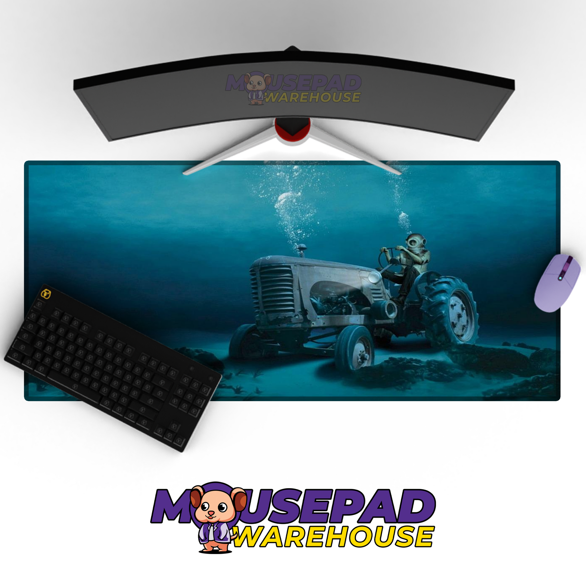 Submarine V31 Mousepad Deskmat Mockup