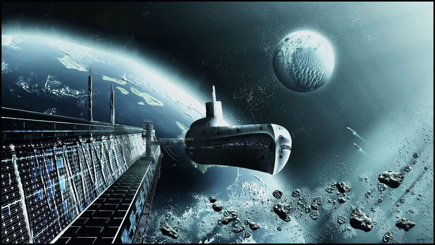 Submarine V32 Mousepad Deskmat