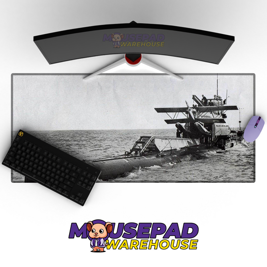 Submarine V34 Mousepad Deskmat Mockup