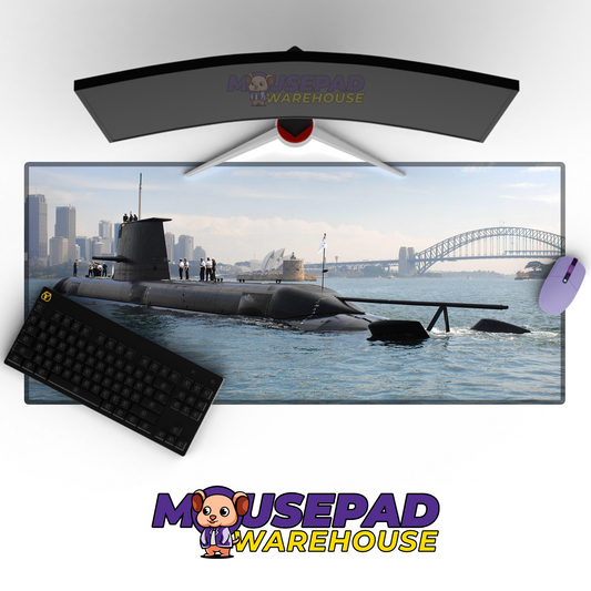 Submarine V35 Mousepad Deskmat Mockup
