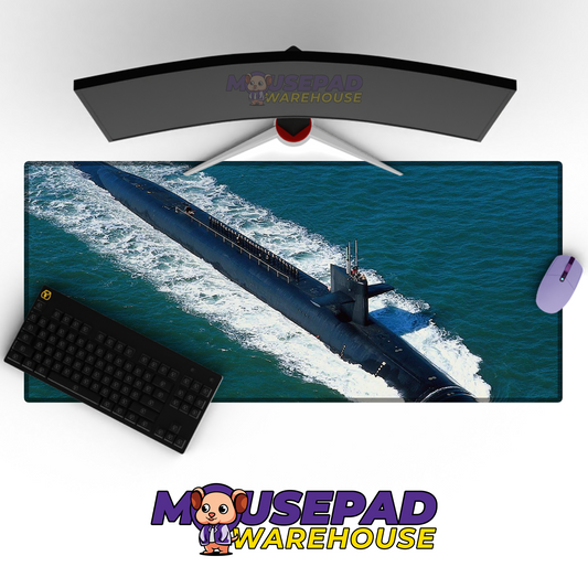 Submarine V36 Mousepad Deskmat Mockup