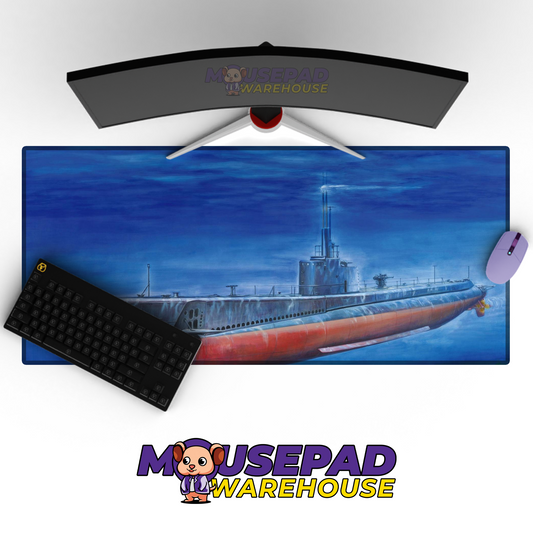 Submarine V37 Mousepad Deskmat Mockup