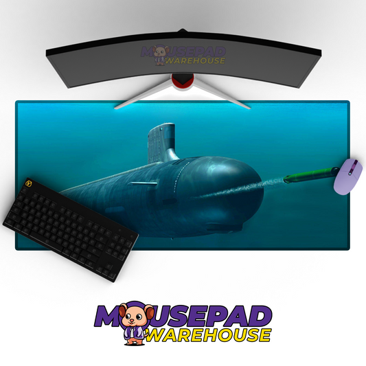 Submarine V3 Mousepad Deskmat Mockup