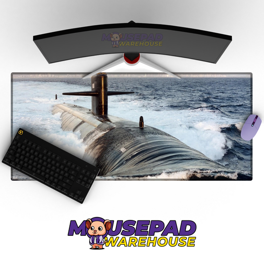 Submarine V5 Mousepad Deskmat Mockup