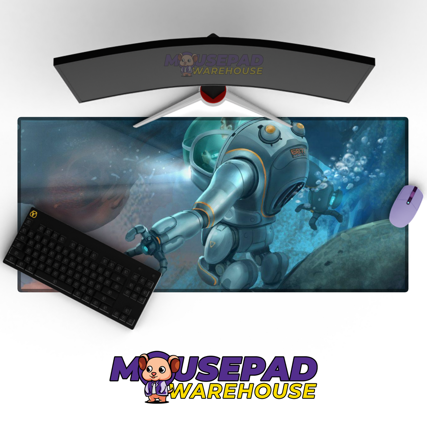 Subnautica Below Zero V12 Mousepad Mockup