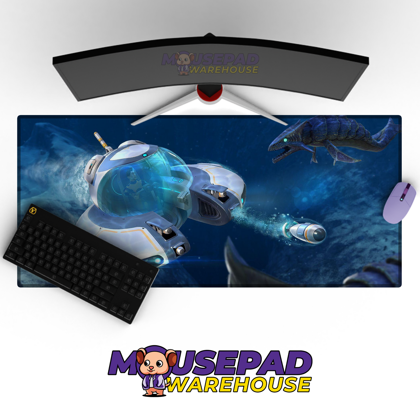 Subnautica Below Zero V19 Mousepad Mockup