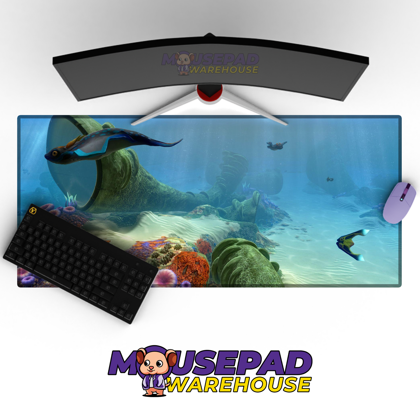 Subnautica Below Zero V1 Mousepad Mockup