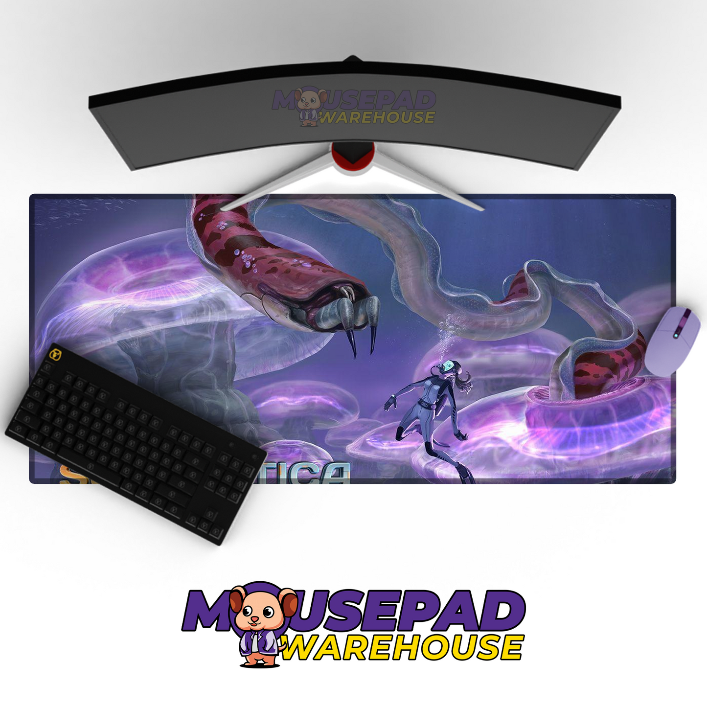 Subnautica Below Zero V24 Mousepad Mockup
