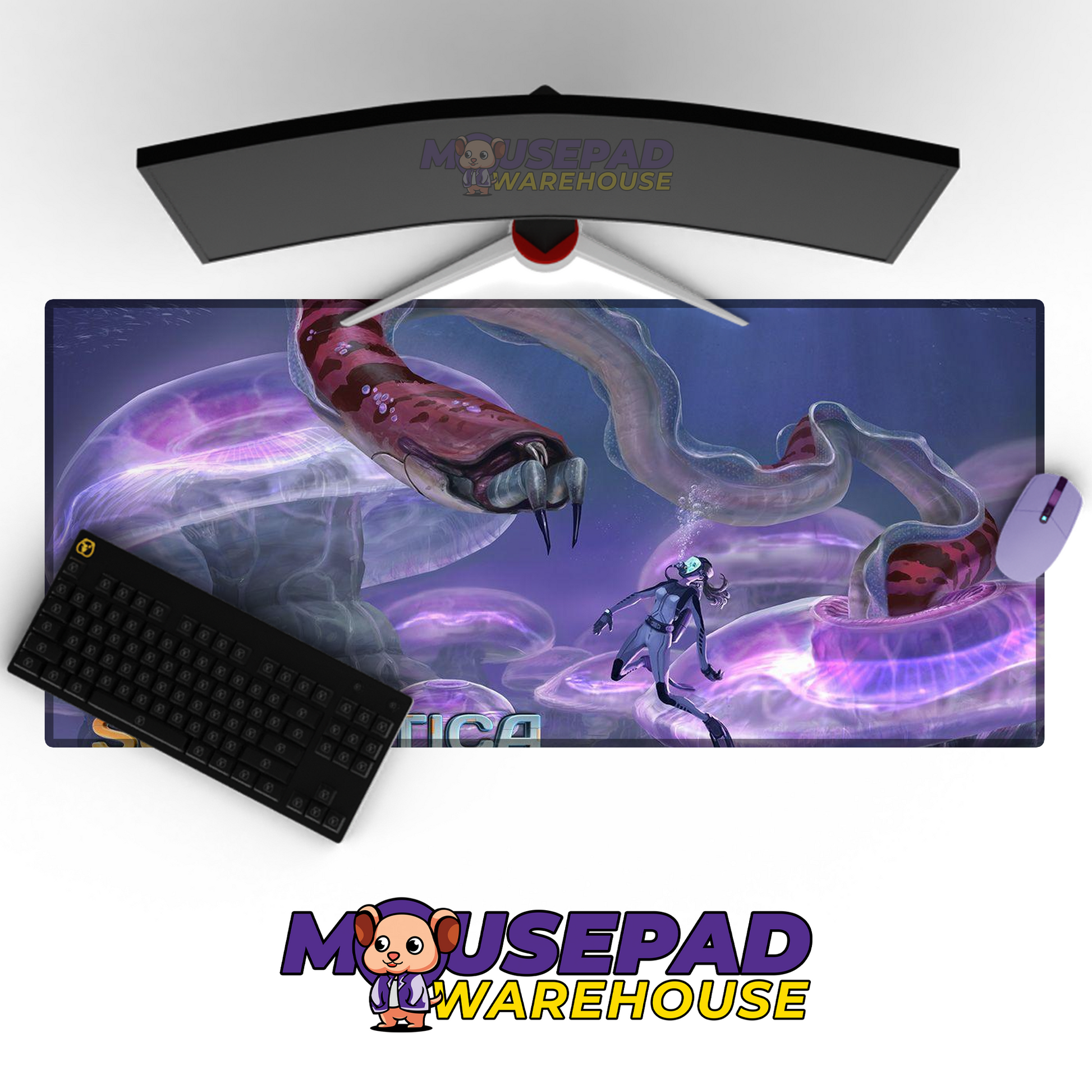 Subnautica Below Zero V24 Mousepad Mockup