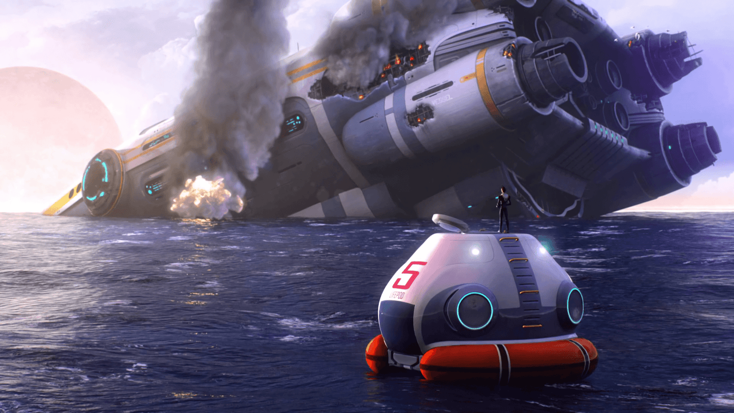Subnautica Below Zero V25 Mousepad