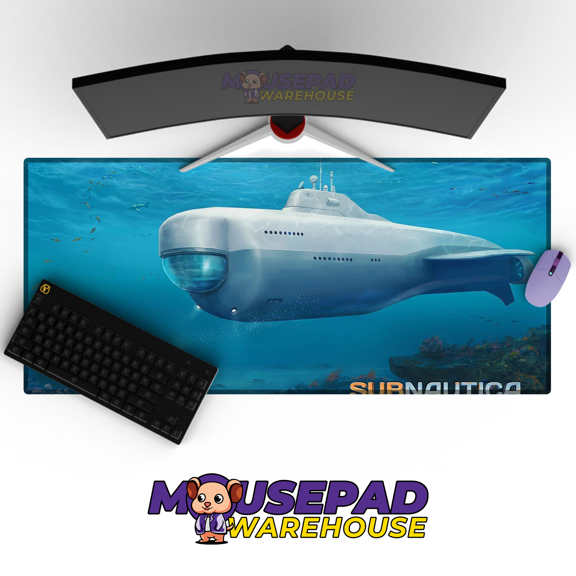 Subnautica Below Zero V27 Mousepad Mockup