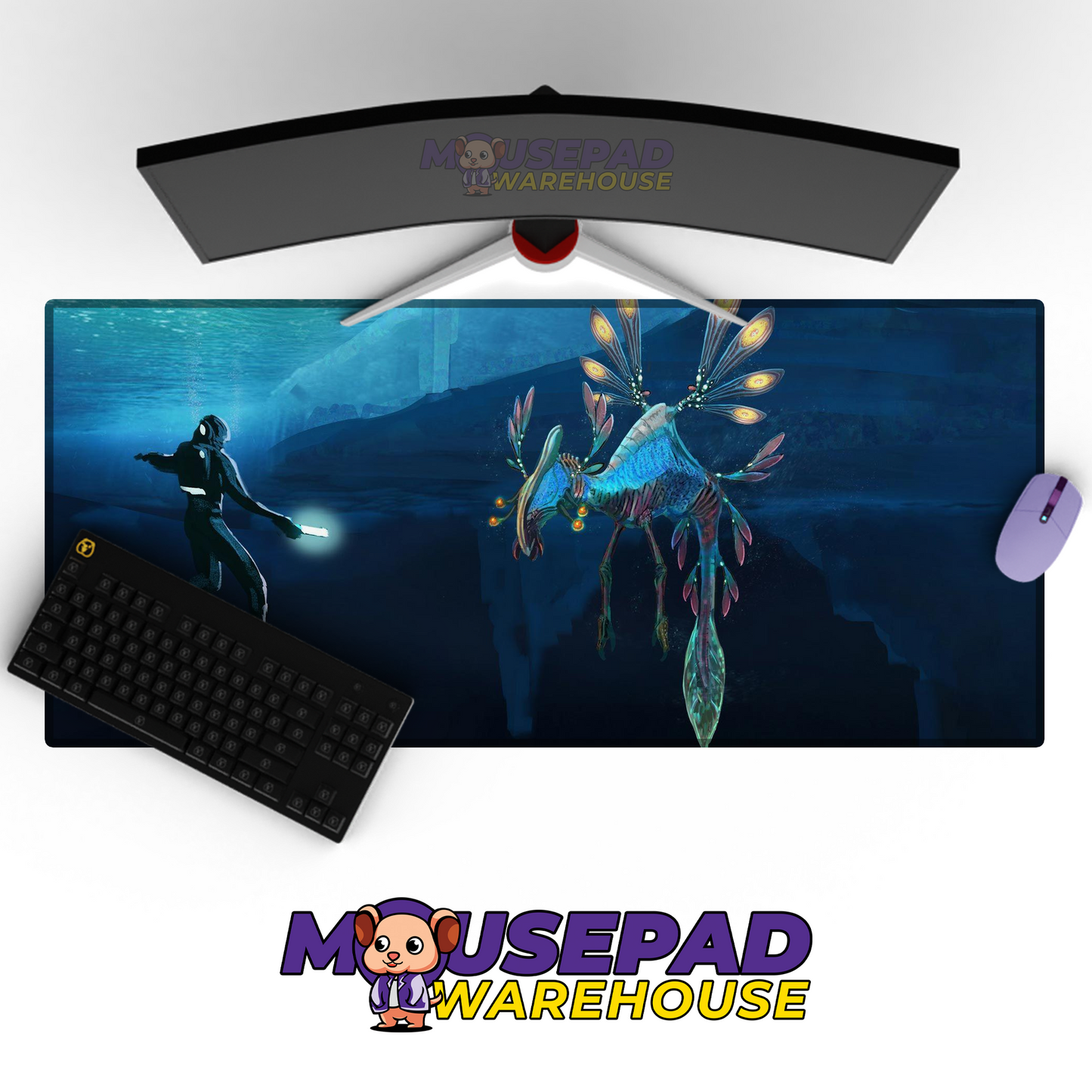 Subnautica Below Zero V28 Mousepad Mockup