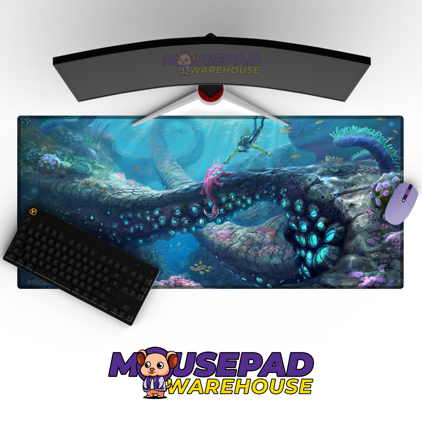 Subnautica Below Zero V30 Mousepad Mockup