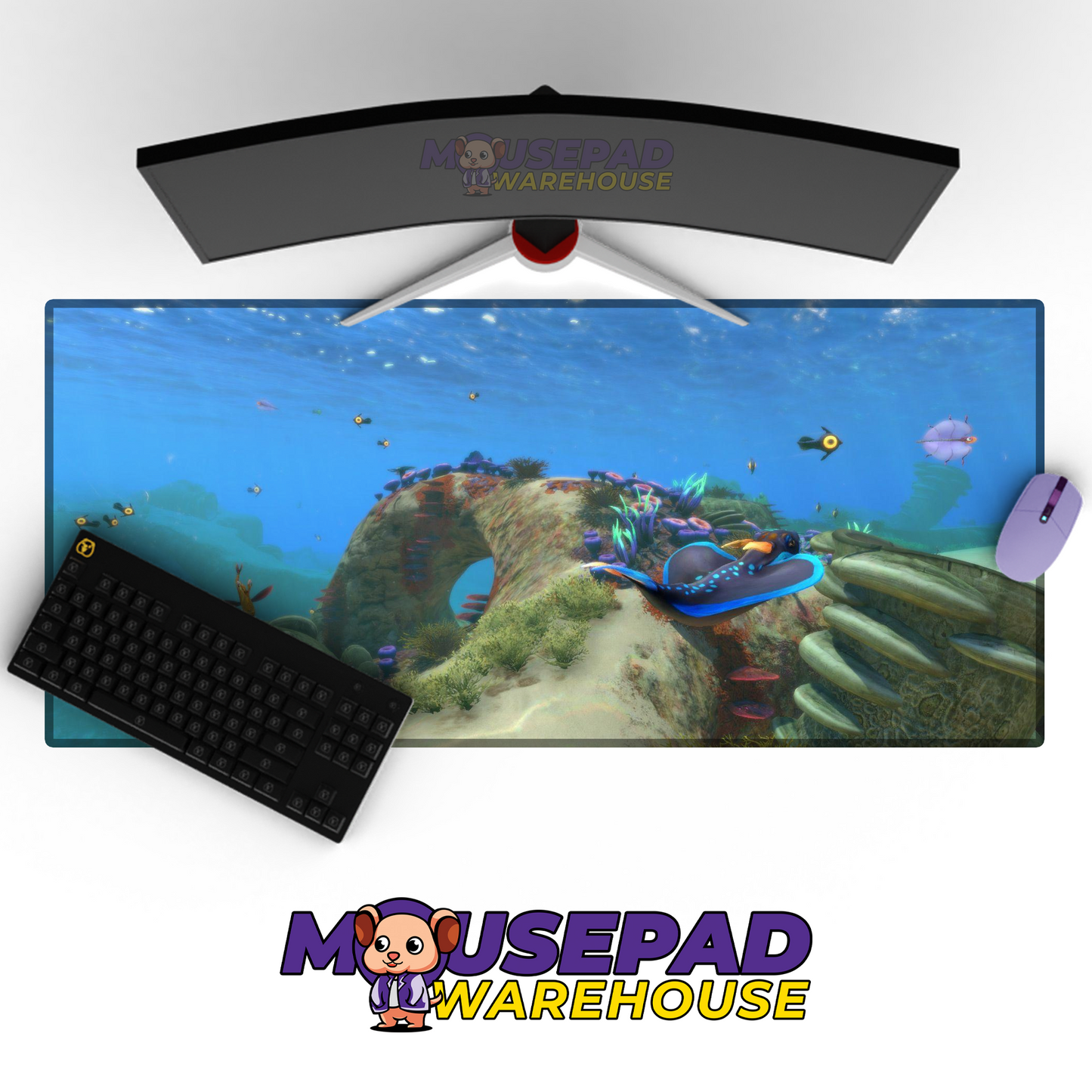Subnautica Below Zero V32 Mousepad Mockup