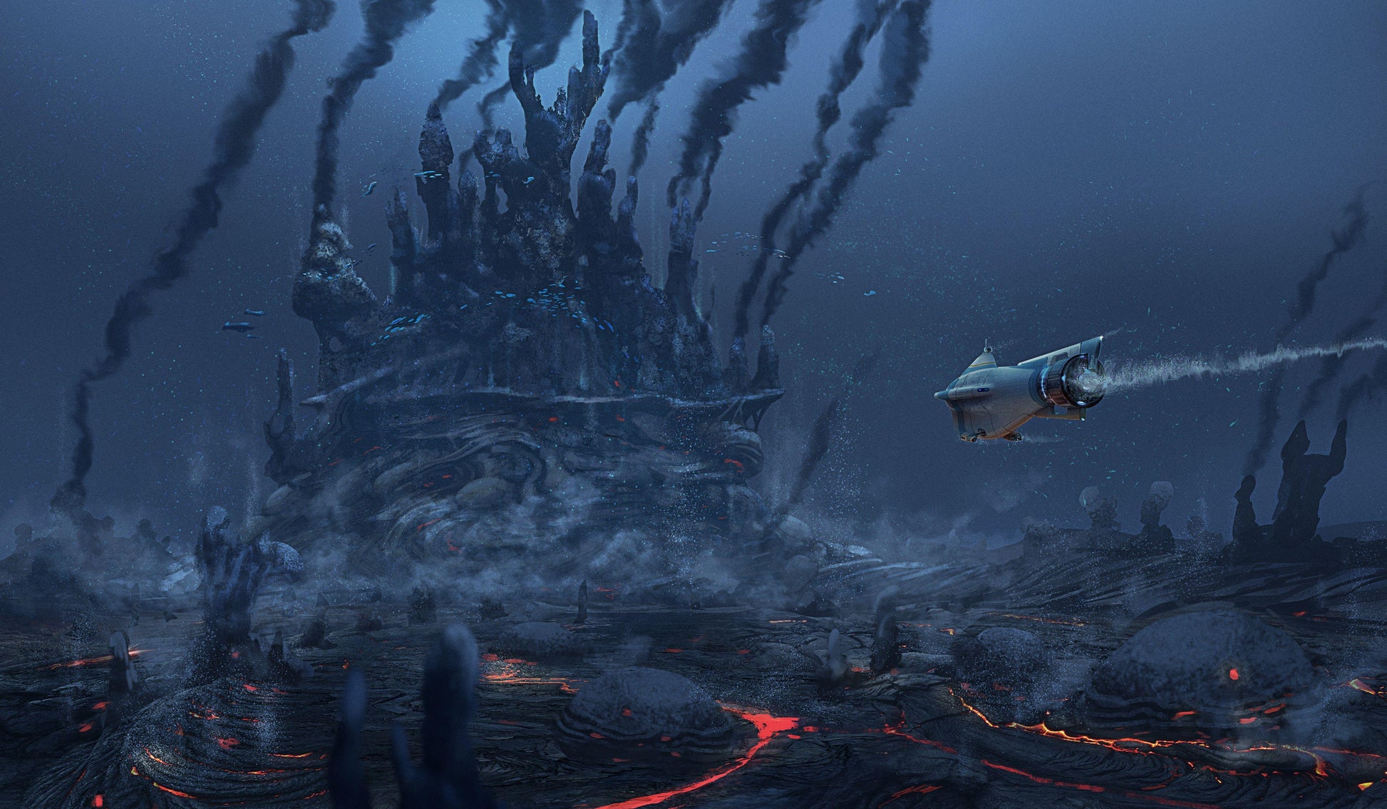 Subnautica Below Zero V34 Mousepad