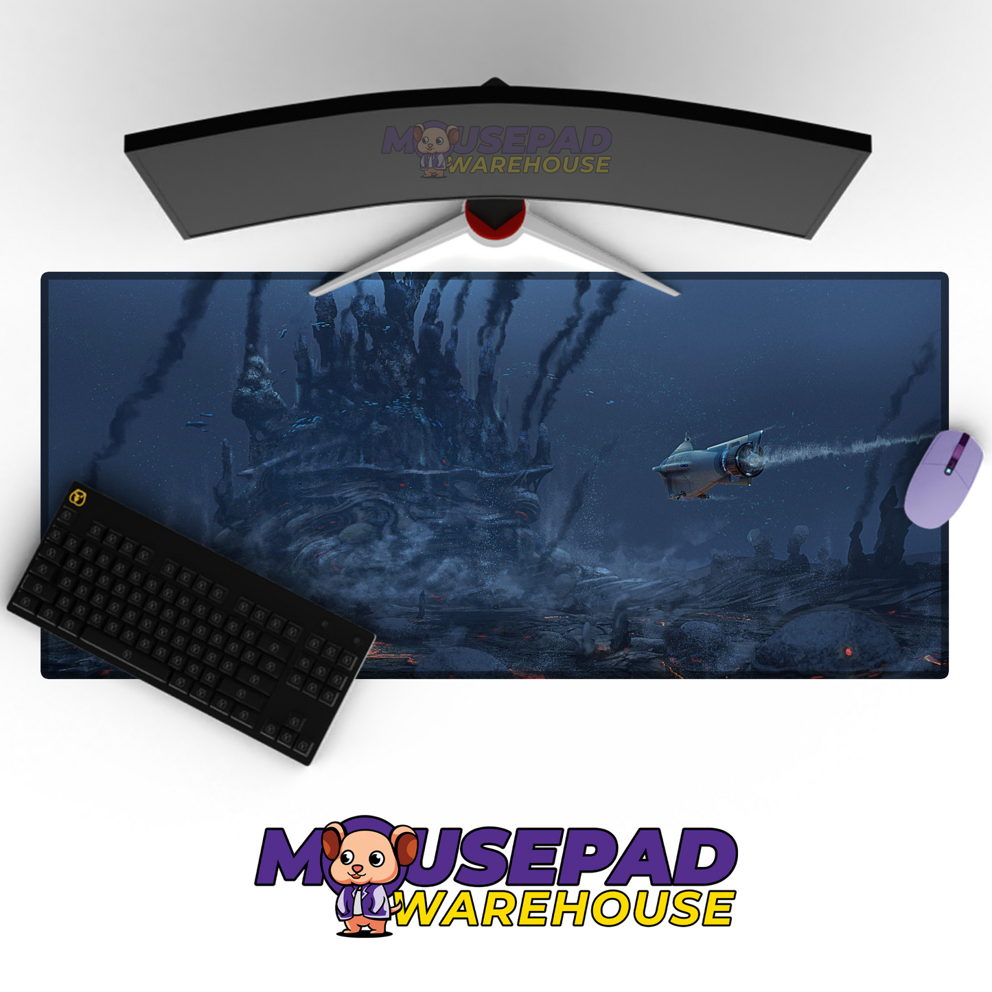 Subnautica Below Zero V34 Mousepad Mockup