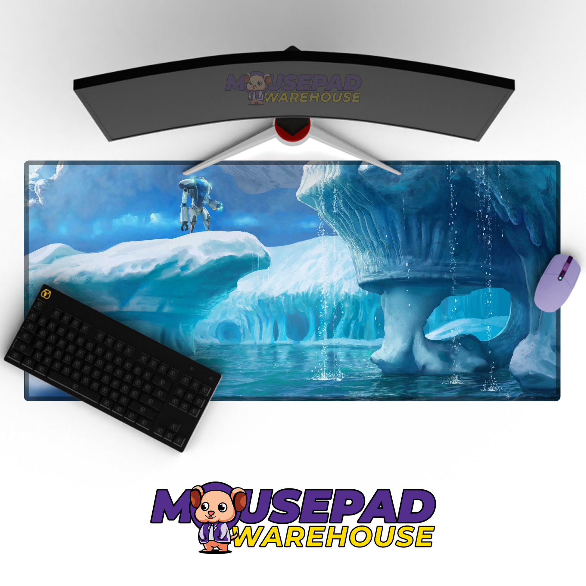 Subnautica Below Zero V35 Mousepad Mockup