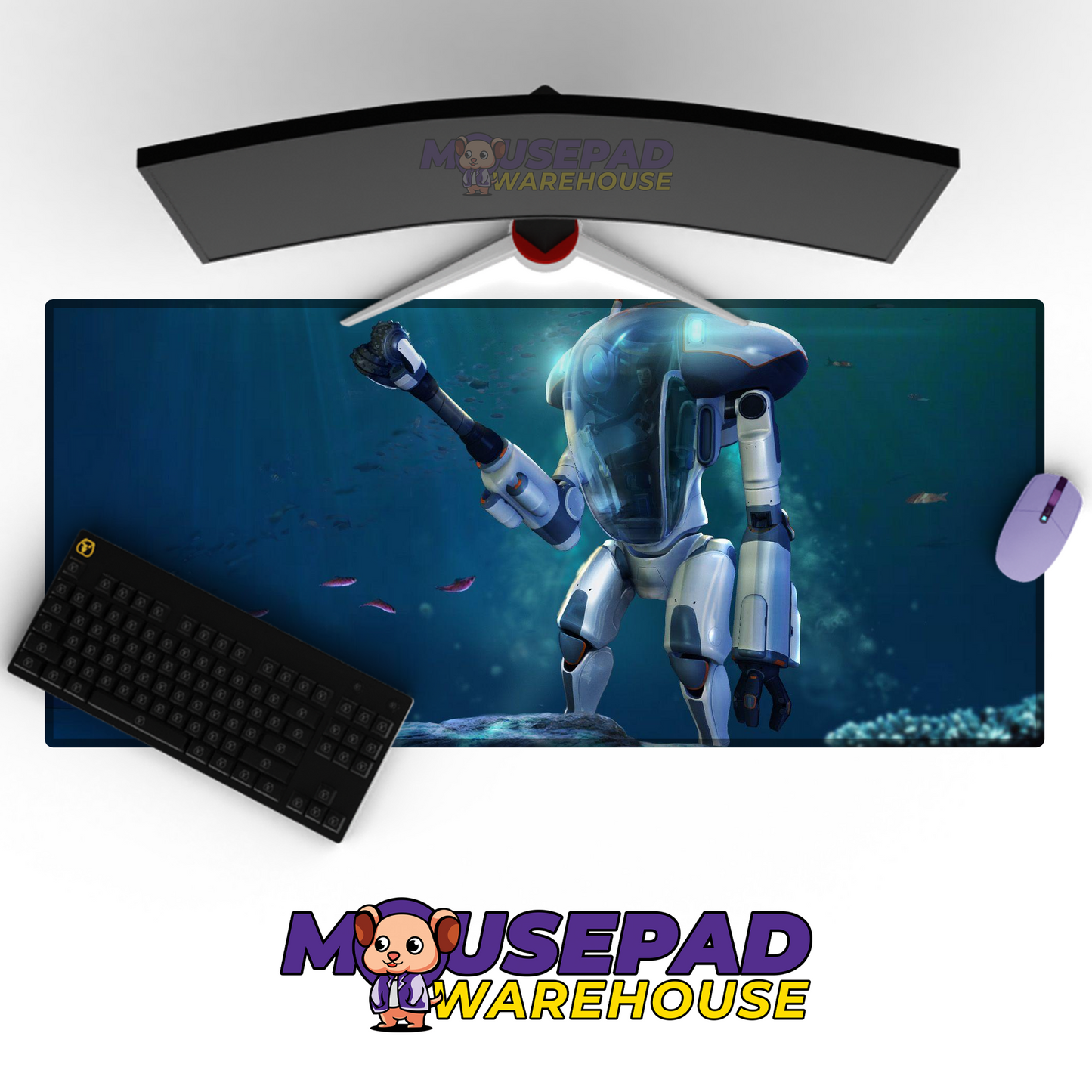 Subnautica Below Zero V3 Mousepad Mockup