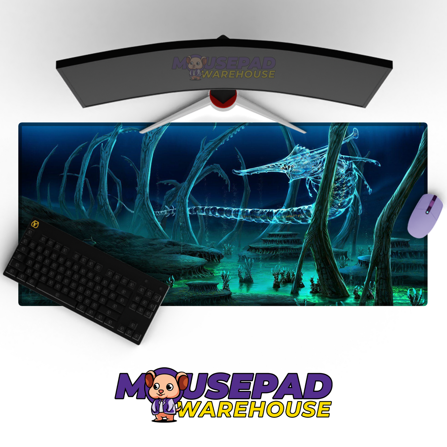 Subnautica Below Zero V4 Mousepad Mockup