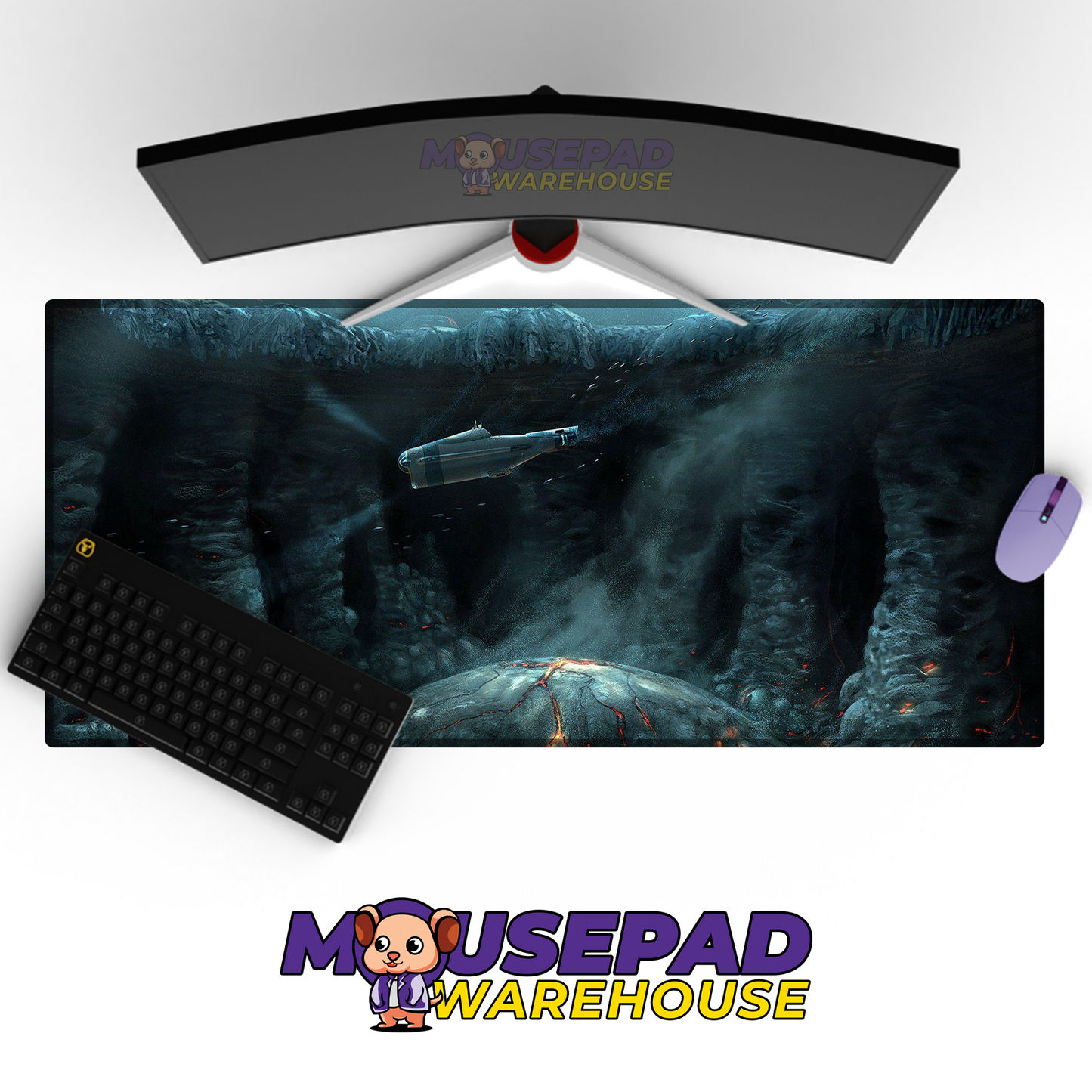 Subnautica Below Zero V5 Mousepad Mockup