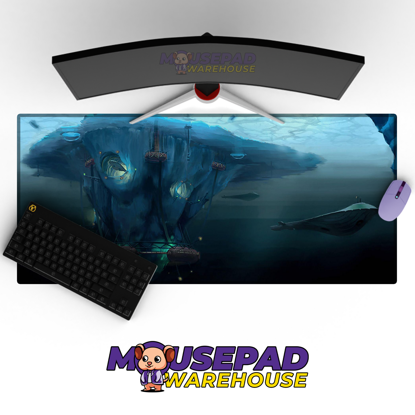 Subnautica Below Zero V6 Mousepad Mockup