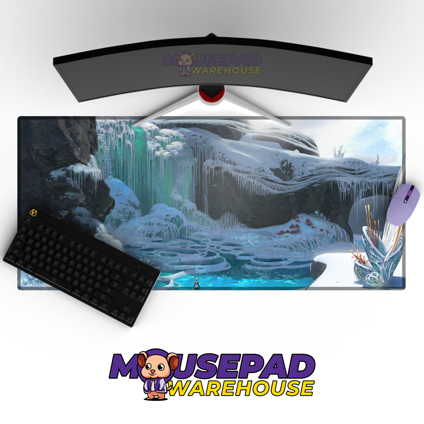 Subnautica Below Zero V8 Mousepad Mockup