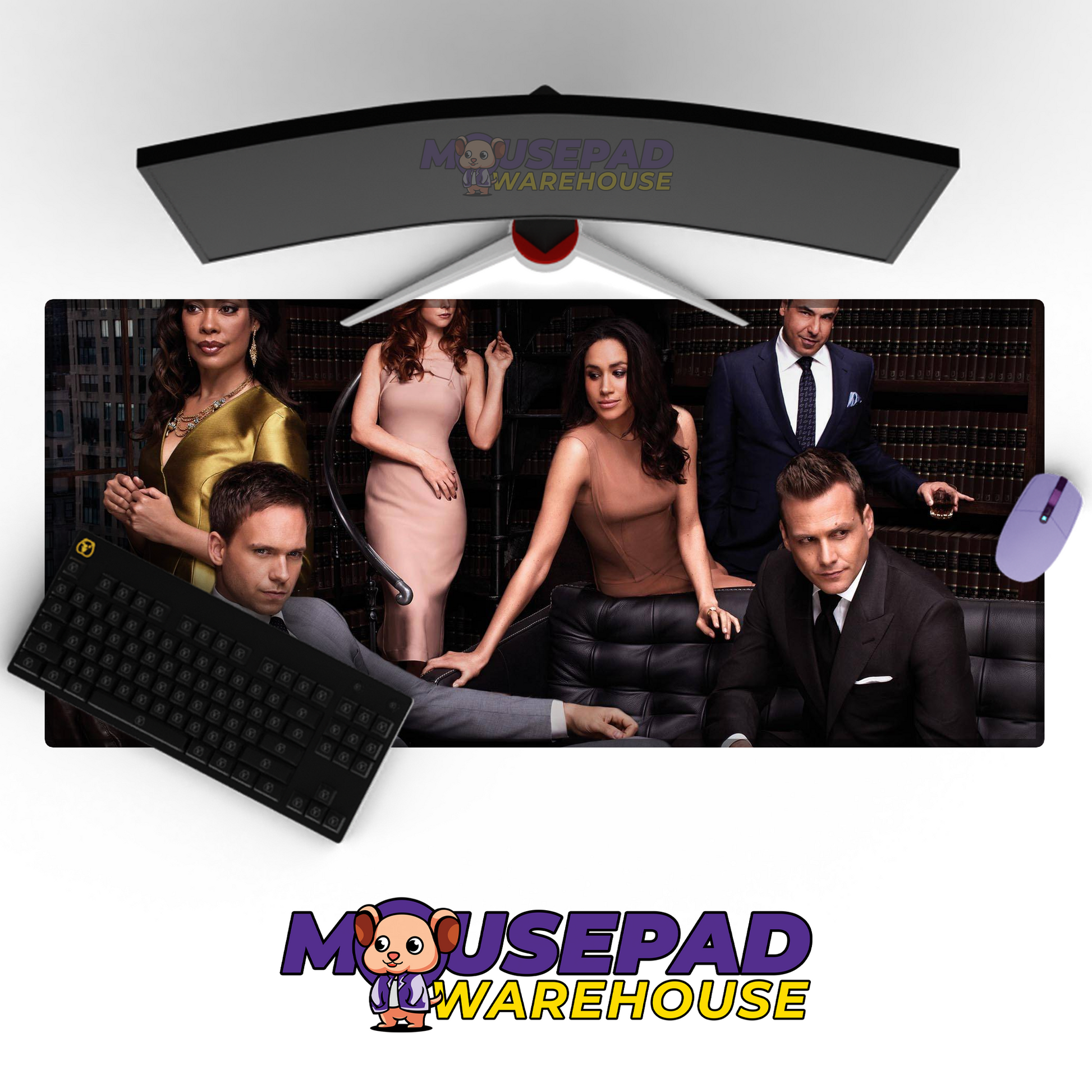 Suits V16 Mousepad Mockup
