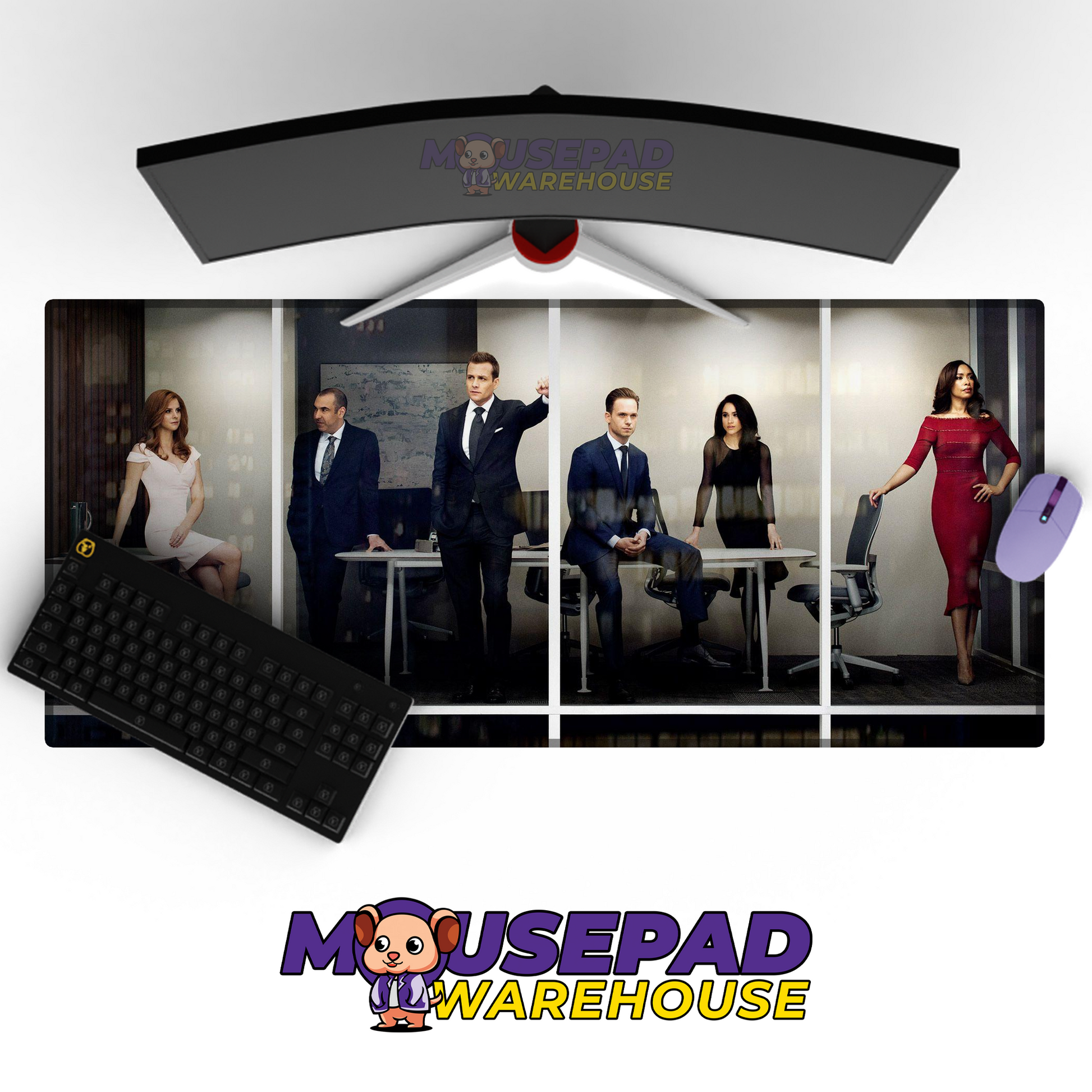 Suits V17 Mousepad Mockup