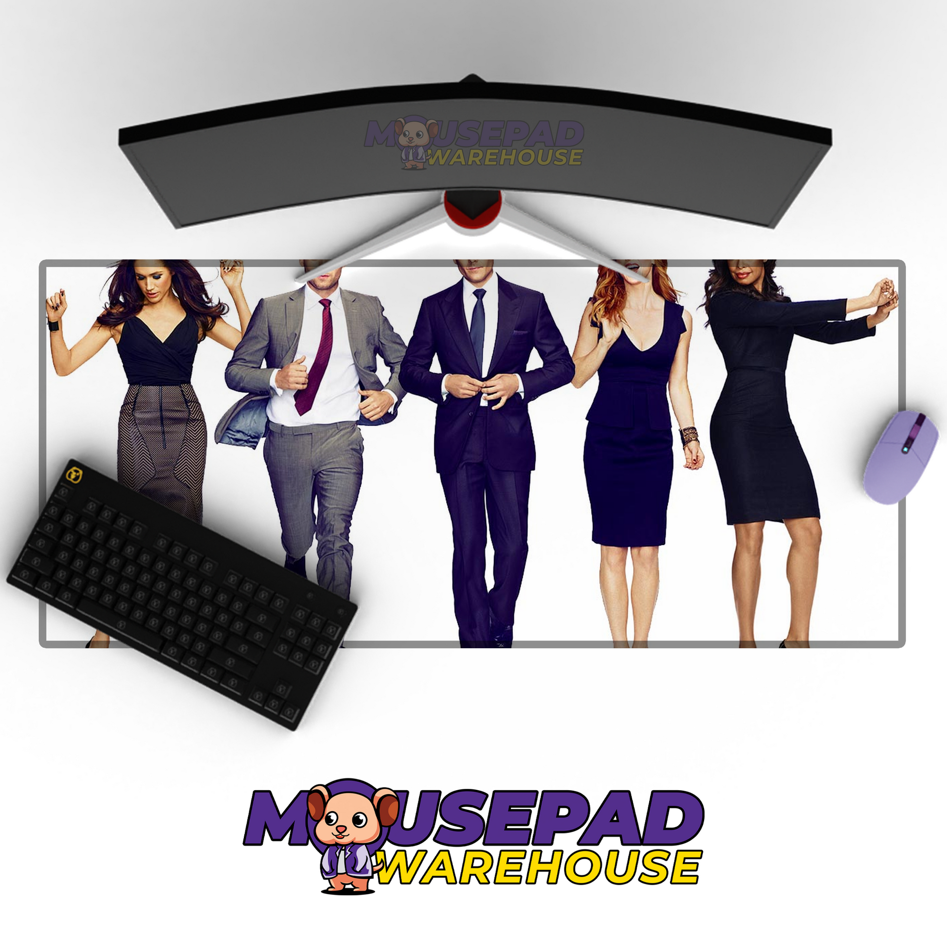 Suits V24 Mousepad Mockup
