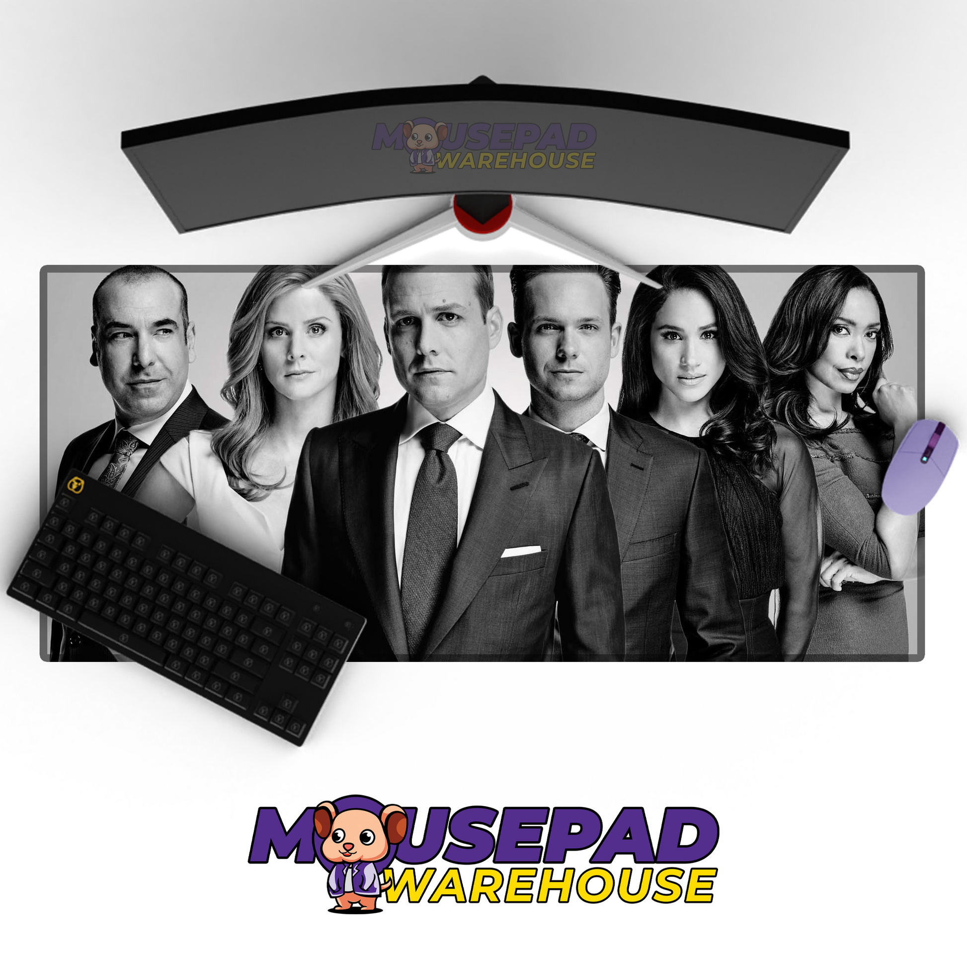 Suits V25 Mousepad Mockup